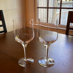 COPY - Orrefors Rhapsody water goblets s/2